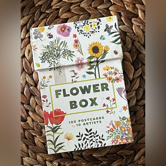 Flower box postcard 100 pcs - Picture 1 of 3
